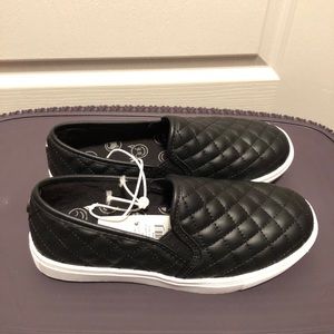 Brand new Stevie’s quilted slip-on sneakers